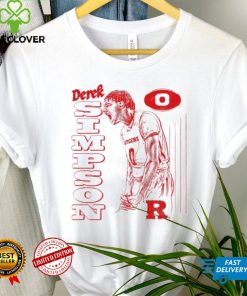 Rutgers Scarlet Knights Derek Simpson career high shirt