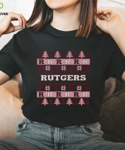 Rutgers Scarlet Knights Holiday Christmas Tree T Shirt