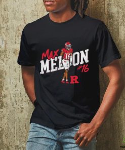 Rutgers Scarlet Knights Max Melton 2023 NCAA Football shirt