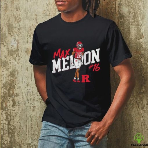 Rutgers Scarlet Knights Max Melton 2023 NCAA Football shirt