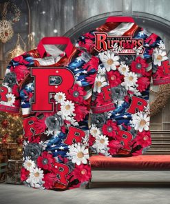 Rutgers Scarlet Knights NCAA3 Hawaii Shirt Independence Day