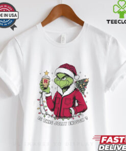 Rutgers Scarlet Knights x Santa Grinch Is This Jolly Enough Merry Christmas Shirt