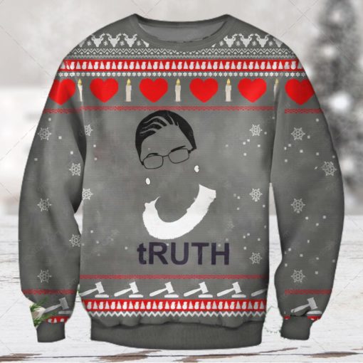 Ruth Bader Ginsburg Ugly Christmas Sweater 3D Shirt