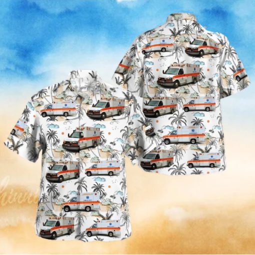 Rutherford County Ems Murfreesboro Tennessee Hawaiian Shirt