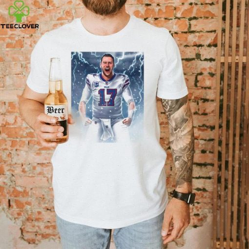 Josh Allen Ice Cold 17 Buffalo Bills T Shirt