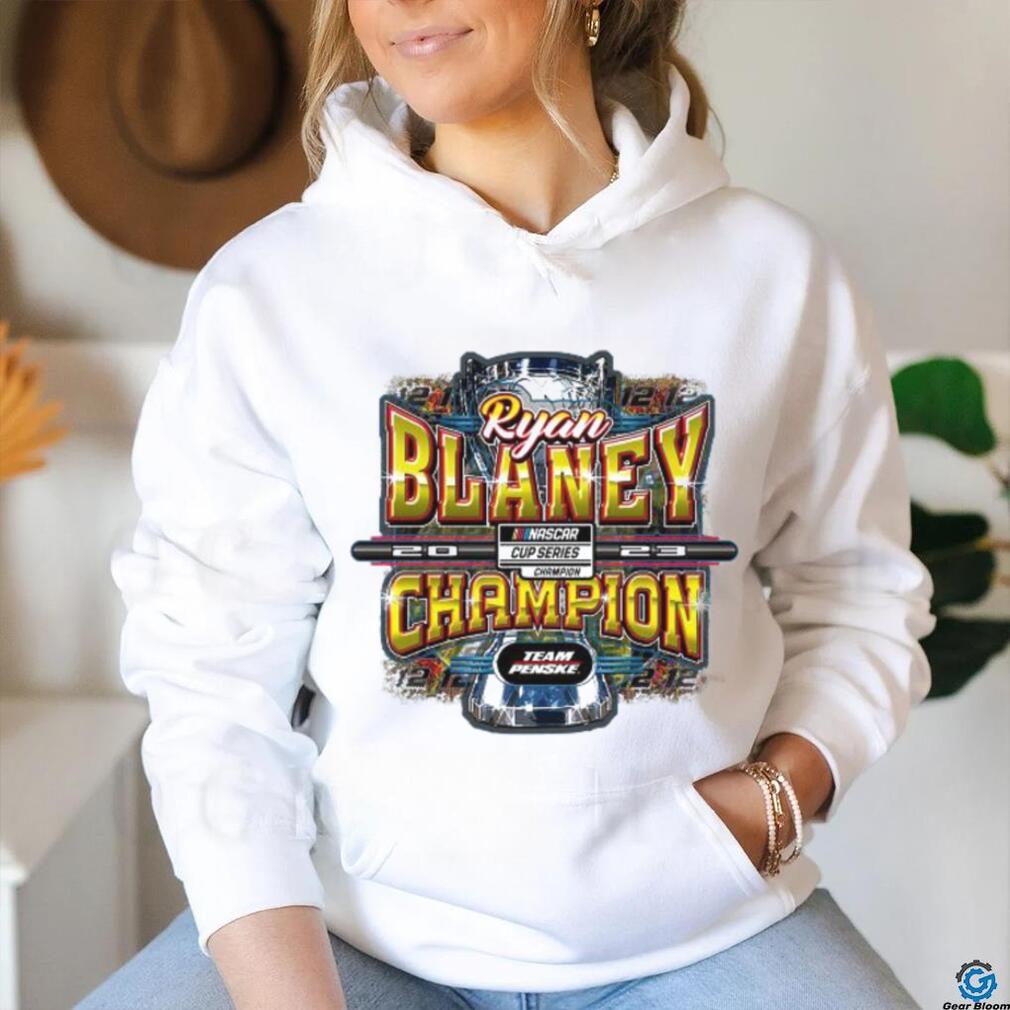 Ryan Blaney 2023 NASCAR Cup Series Champion Team Penske Shirt Ryan Blaney 2023 NASCAR Cup Series Champion Team Penske Shirt