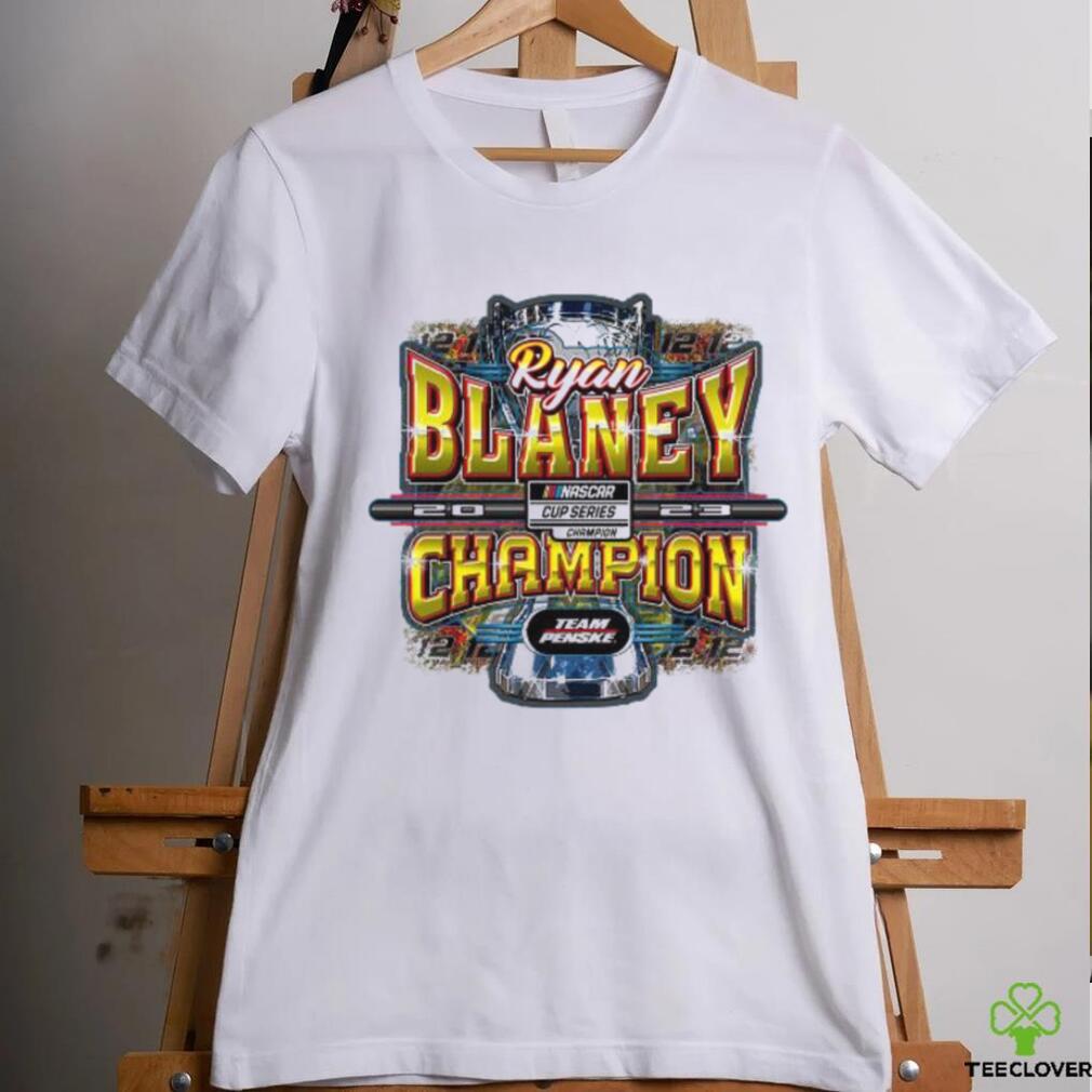 Ryan Blaney 2023 NASCAR Cup Series Champion Team Penske Shirt Ryan Blaney 2023 NASCAR Cup Series Champion Team Penske Shirt