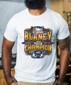 Ryan Blaney 2023 NASCAR Cup Series Champion Team Penske Shirt
