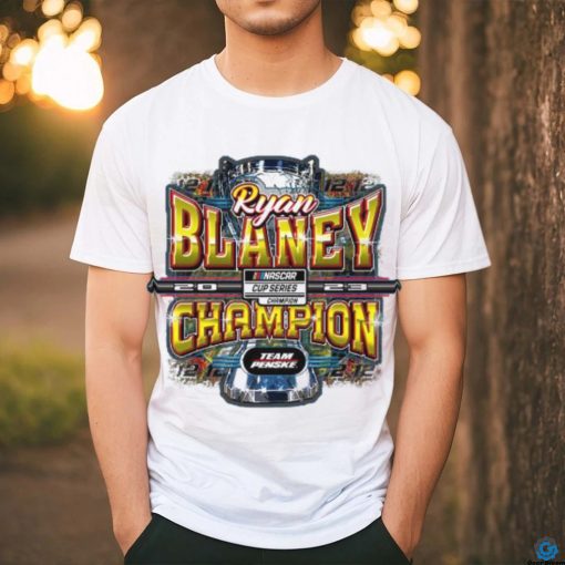 Ryan Blaney 2023 NASCAR Cup Series Champion Team Penske Shirt