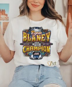 Ryan Blaney 2023 NASCAR Cup Series Champion Team Penske Shirt