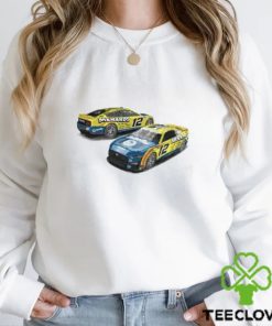 Ryan Blaney Racing 2023 NASCAR Cup Series Champion Number 12 Dutch Boy Ford Mustang Car T Shirt