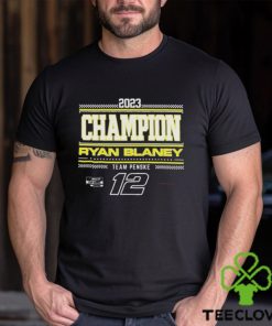 Ryan Blaney Team Penske 2023 NASCAR Cup Series Champion Pit Road Shirt
