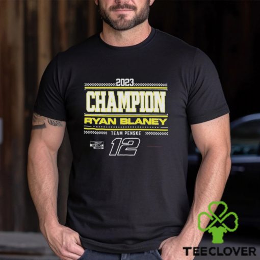 Ryan Blaney Team Penske 2023 NASCAR Cup Series Champion Pit Road Shirt