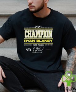 Ryan Blaney Team Penske 2023 NASCAR Cup Series Champion Pit Road Shirt