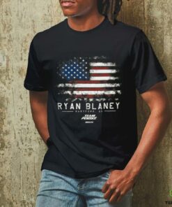 Ryan Blaney Team Penske Green Flag T Shirt