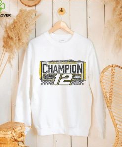 Ryan Blaney Team Penske Women's 2023 NASCAR Cup Series Champion T Shirt 1 Ryan Blaney Team Penske Women's 2023 NASCAR Cup Series Champion T Shirt