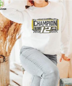 Ryan Blaney Team Penske Women's 2023 NASCAR Cup Series Champion T Shirt 4 Ryan Blaney Team Penske Women's 2023 NASCAR Cup Series Champion T Shirt