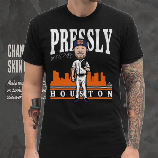 Ryan Pressly Toon O WHT Shirt