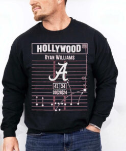 Ryan Williams Hollywood Ending Play Diagram Alabama Crimson Tide Football Shirts