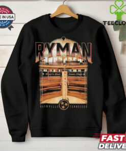 Ryman Auditorium Music Most Iconic Stage Nashville Tennessee T shirts