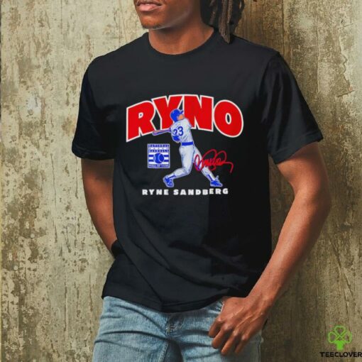 Ryne Sandberg Ryno National Baseball Hall Of Fame signature shirt