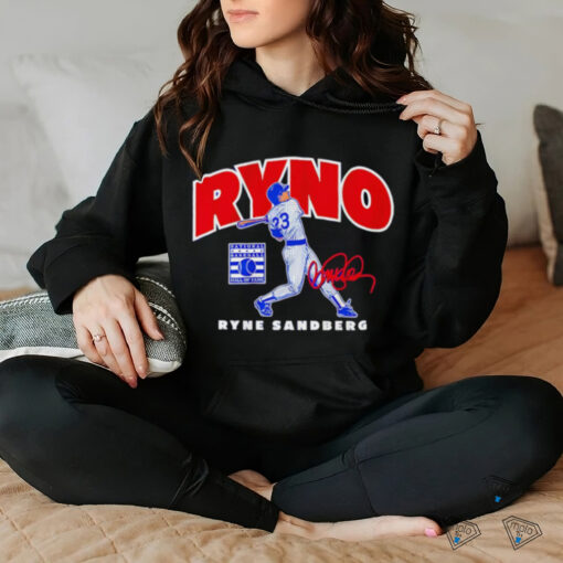 Ryne Sandberg Ryno National Baseball Hall Of Fame signature shirt