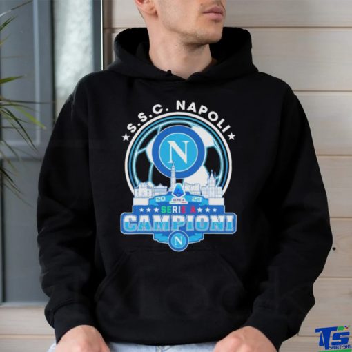 S.S.C. Napoli 2023 Serie A Champions Skyline Shirt