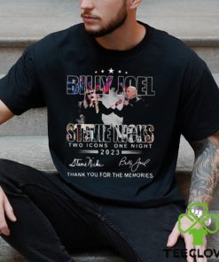 Billy Joel 2023 Stevie Nick Tour T Shirts