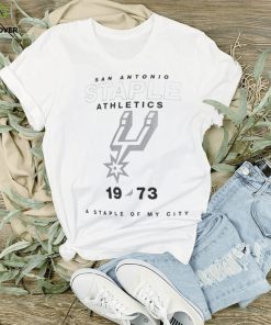 SAN ANTONIO SPURS NBA X STAPLE HOME TEAM T SHIRT