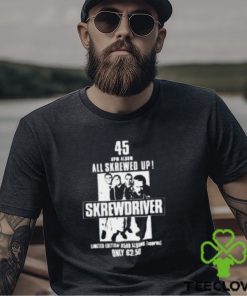 SD – AD Vintage Schwarz Screwdriver Band T Shirt