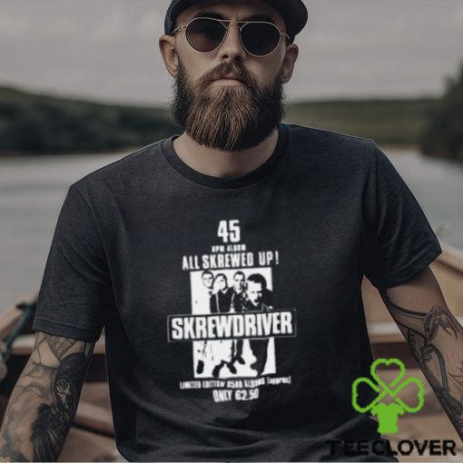 SD – AD Vintage Schwarz Screwdriver Band T Shirt