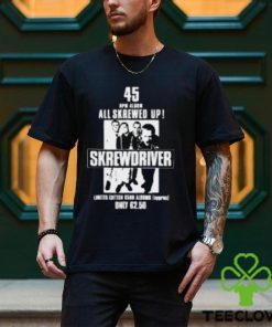 SD – AD Vintage Schwarz Screwdriver Band T Shirt