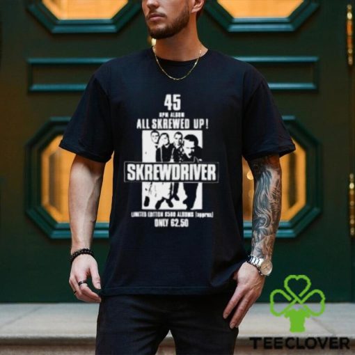 SD – AD Vintage Schwarz Screwdriver Band T Shirt