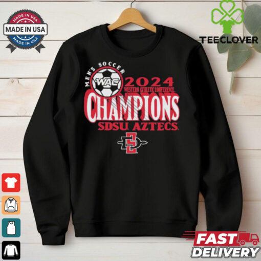 SDSU Aztecs 2024 WAC Men’s Soccer Champions Shirt