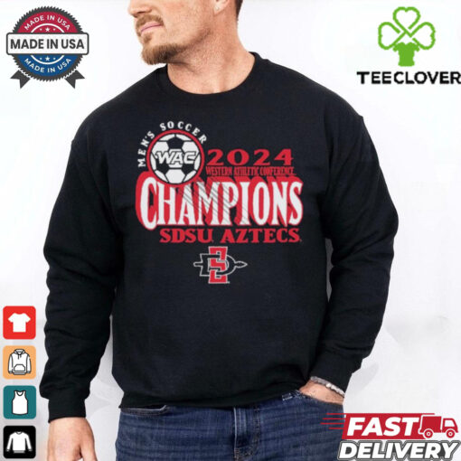 SDSU Aztecs 2024 WAC Men’s Soccer Champions Shirt