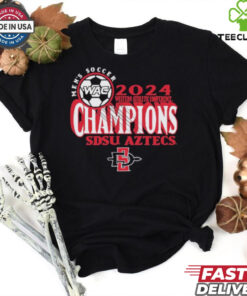 SDSU Aztecs 2024 WAC Men’s Soccer Champions Shirt