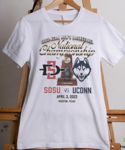SDSU Men’s Basketball National Championship Game Matchup Tee shirt 3 SDSU Men’s Basketball National Championship Game Matchup Tee shirt