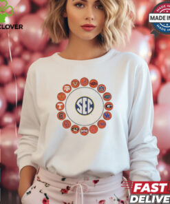 SEC 2024 Basketball 16 Team t shirt