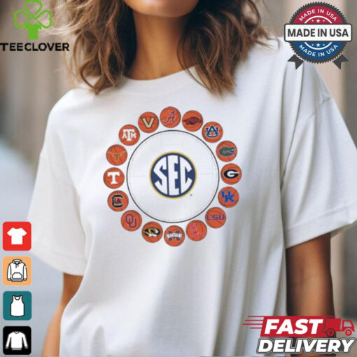 SEC 2024 Basketball 16 Team t shirt