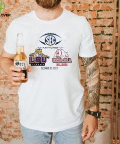 SEC Championship Game LSU Tigers vs Georgia Bulldogs December 3, 2022 Shirt