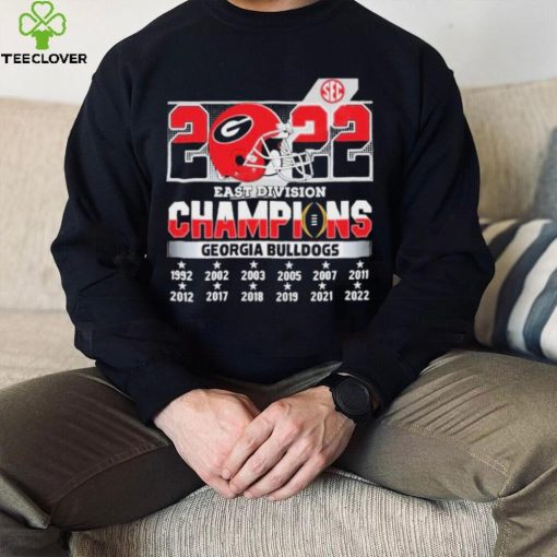 SEC East Division 2022 Champions Georgia Bulldogs Shirt