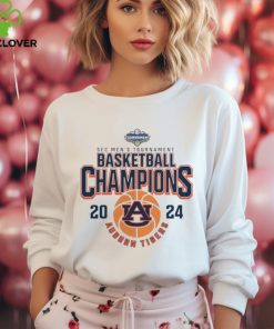 SEC Men’s Basketball Conference Tournament Champions Auburn Tigers 2024 Shirt