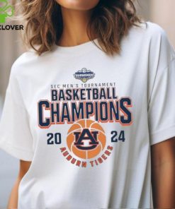 SEC Men’s Basketball Conference Tournament Champions Auburn Tigers 2024 Shirt