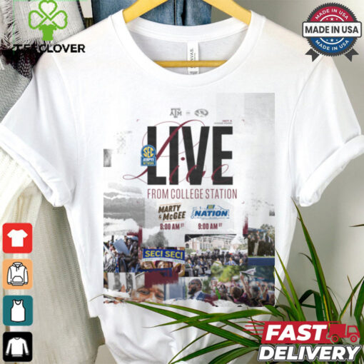 SEC Nation is headed to College Station T Shirt