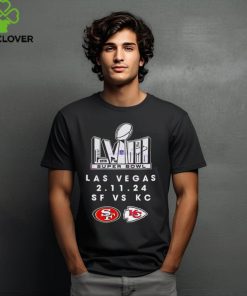 SF 49ers Vs KC Chiefs Super Bowl LVIII Las Vegas hoodie, sweater, longsleeve, shirt v-neck, t-shirt