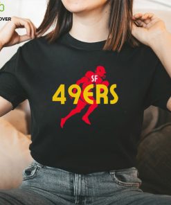 SF 49ers football running shirt
