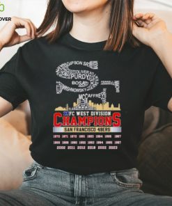 SF Big Logo NFC West Division Champions San Francisco 49ers T Shirt