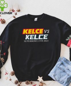 Kelce vs Kelce Funny Kelce’s Brother Travis And Jason Super Bowl 2023 Shirt