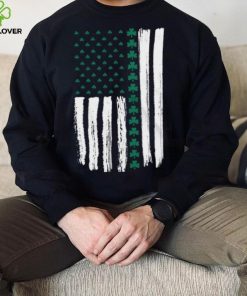 SHAMROCK AMERICAN FLAG MEN'S TSHIRT
