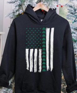 SHAMROCK AMERICAN FLAG MEN'S TSHIRT